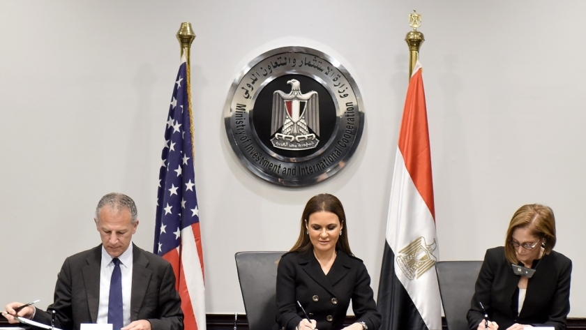 مصر وامريكا توقعان المرحلة الثانية من اتفاق مبادرة تنمية شمال سيناء