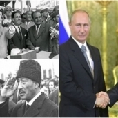 رؤساء مصر وروسيا