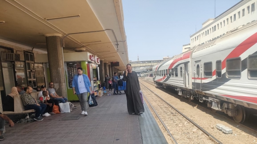 حركة القطارات من القاهرة للإسكندرية