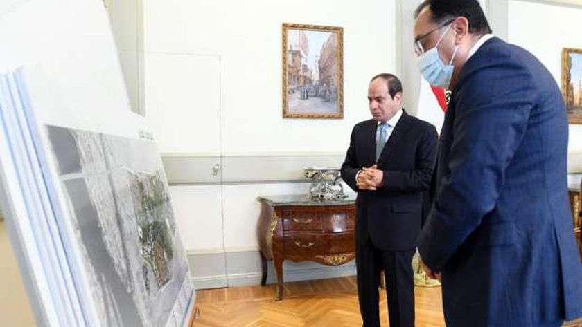 الرئيس عبدالفتاح السيسي خلال اجتماع سابق مع رئيس الوزراء