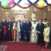 بالصور| وزير السياحة يشهد احتفال "الصداقة" بين الكنيستين القبطية والكاثوليكية في روما