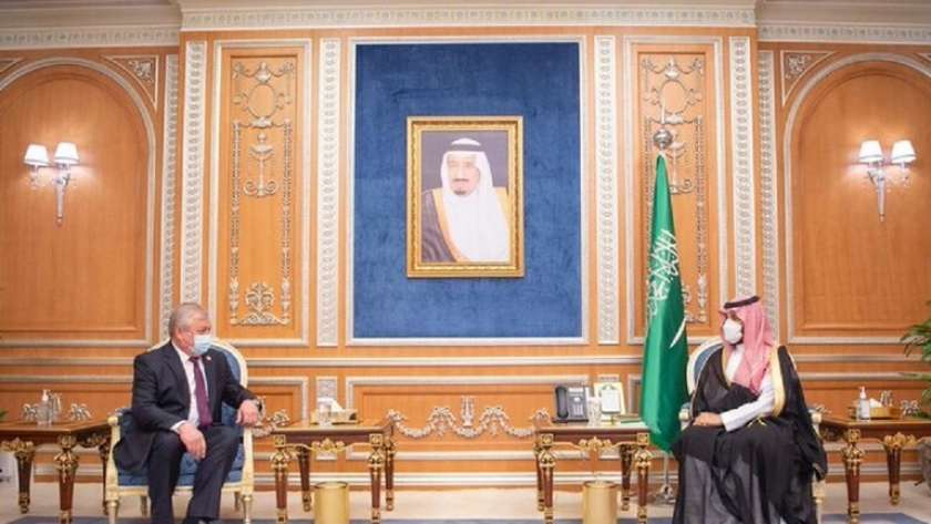 لقاء ولي العهد السعودي محمد بن سلمان مع المبعوث الروسي لشؤون التسوية السورية
