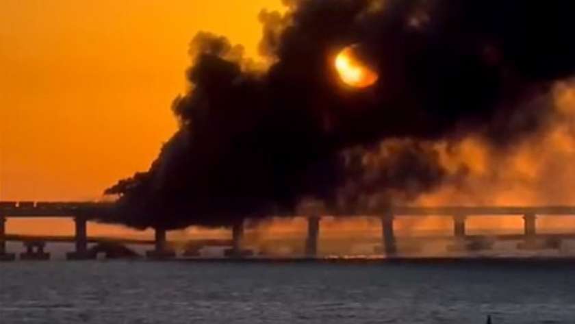 انفجار جسر القرم