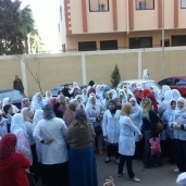 ممرضات مستشفى طنطا الجامعى
