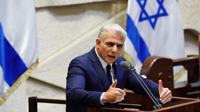 وزير خارجية الاحتلال الإسرائيلي يائير لابيد