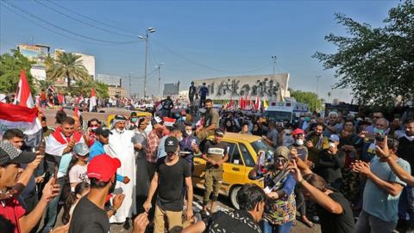 مظاهرات فى العراق