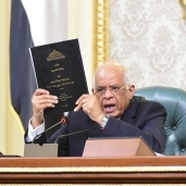 علي عبد العال خلال الجلسة العامة