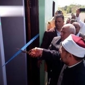 حانب من افتتاح وزير الأوقاف لمسجد الشهداء في الوادي الجديد