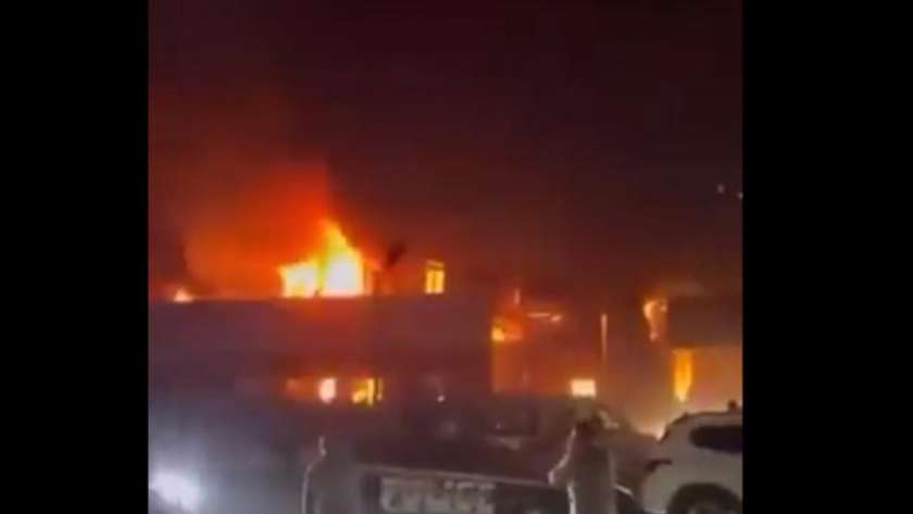 حريق نينوى العراق