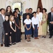 انجلينا جولي وعائلتها