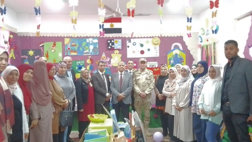 افتتاح معرض المشاركة المجتمعية بتعليم كفر الشيخ