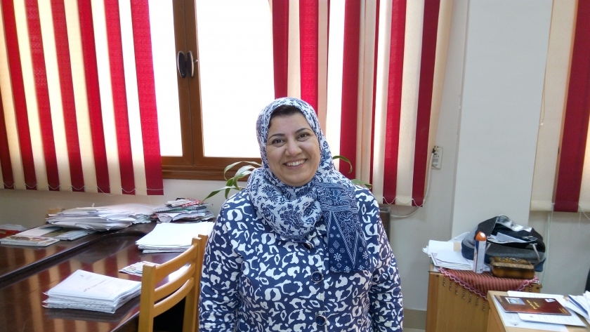 الدكتورة أماني شاكر عميد كلية التربية النوعية بكفر الشيخ