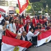 المصريون بالخارج يدعمون ترشح «السيسى» لفترة ثانية