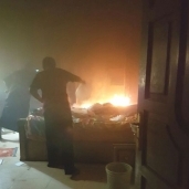 قوات الحماية المدنية تسيطر على حريق شونة الكتان بالغربية دون خسائر