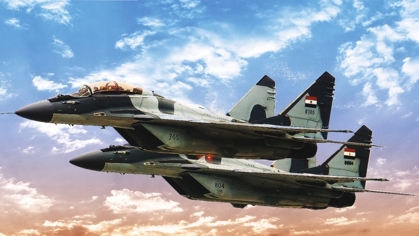 طائرات "ميج 29" عاملة بالقوات الجوية المصرية