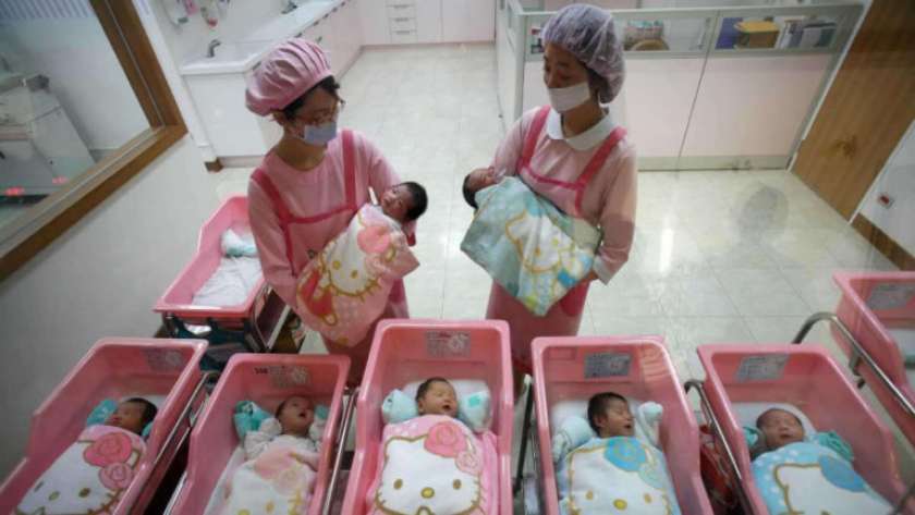 إحدى مستشفيات الأطفال في الصين