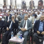 بالصور| محافظ قنا يحتفل بالنصف من شعبان في مسجد عبدالرحيم القنائي