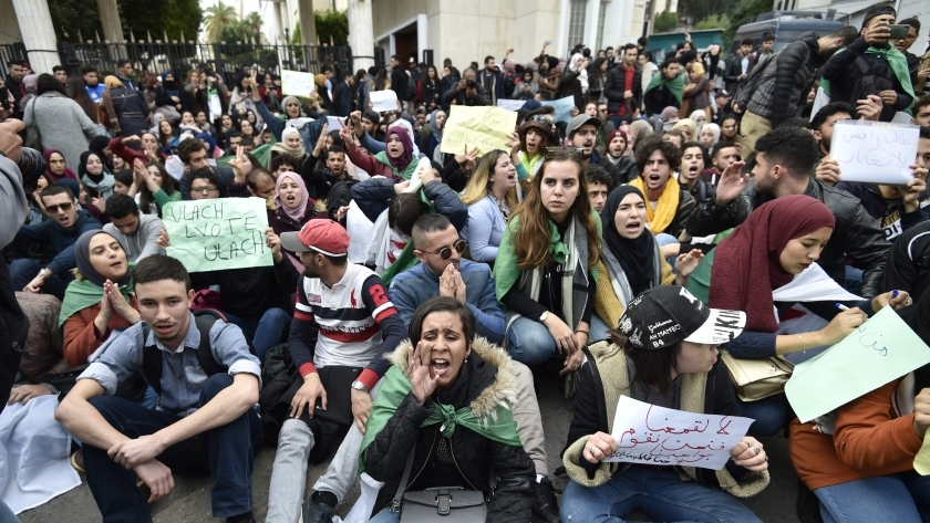 أرشيفية - مظاهرات الجزائر