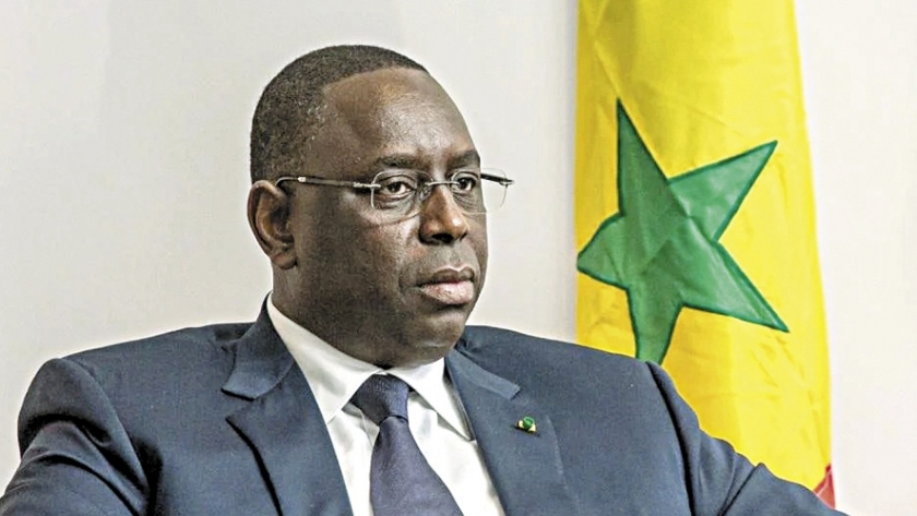 الرئيس السنغالي ماكي سال-صورة أرشيفية