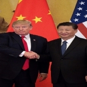 الرئيس الأمريكى والرئيس الصينى فى لقاء سابق