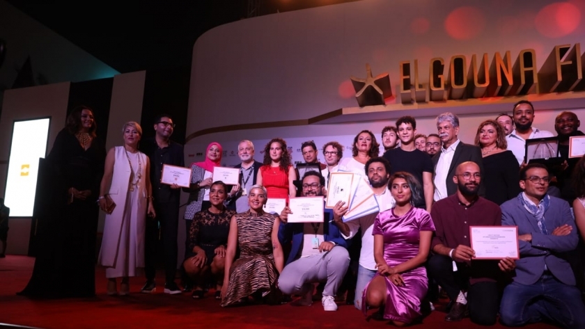 حفل ختام وتوزيع جوائز "منصة الجونة" السينمائي