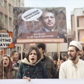 مظاهرات مناهضة للرئيس التركى «أردوغان»
