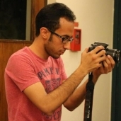 خالد حسن الطالب بالجامعة الأمريكية بالقاهرة