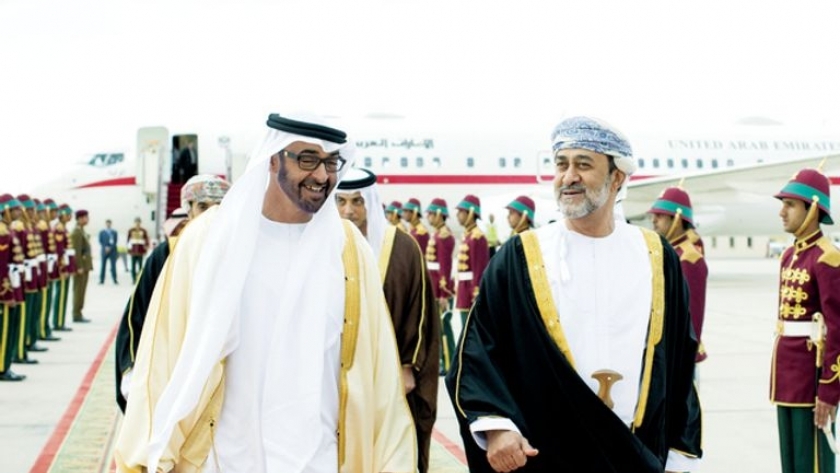 رئيس الإمارات وحاكم عمان