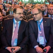 وزير الاقتصاد السورى سامر خليل وسفير سوريا لدى موسكو رياض حداد