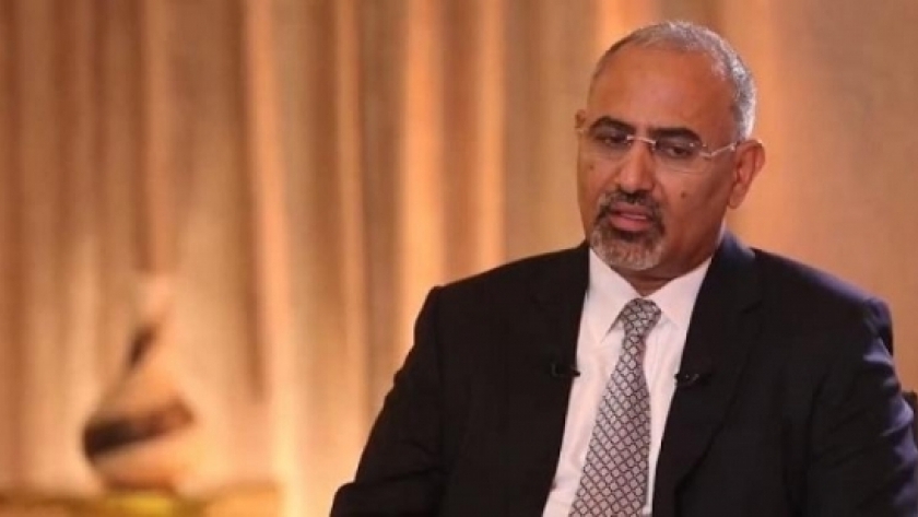 عضو مجلس القيادة الرئاسي اليمني اللواء عيدروس الزبيدي