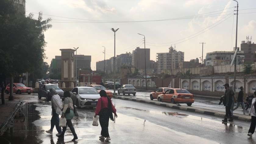 الأمطار في الإسكندرية - أرشيفية