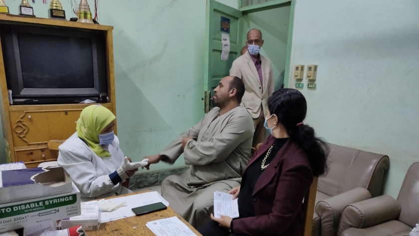 مراكز تطعيم المواطنين بلقاح كورونا في المنوفية