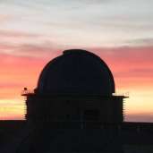 القبة التي يوجد تحتها التلسكوب الكبير