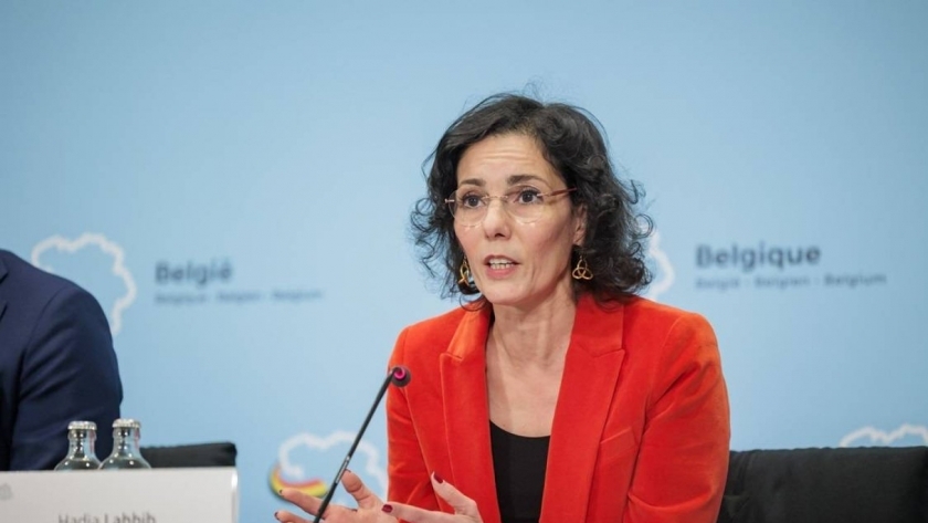 وزيرة خارجية بلجيكا حجة لبيب