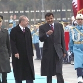 الرئيس التركي أردوغان وأمير قطر تميم بن حمد