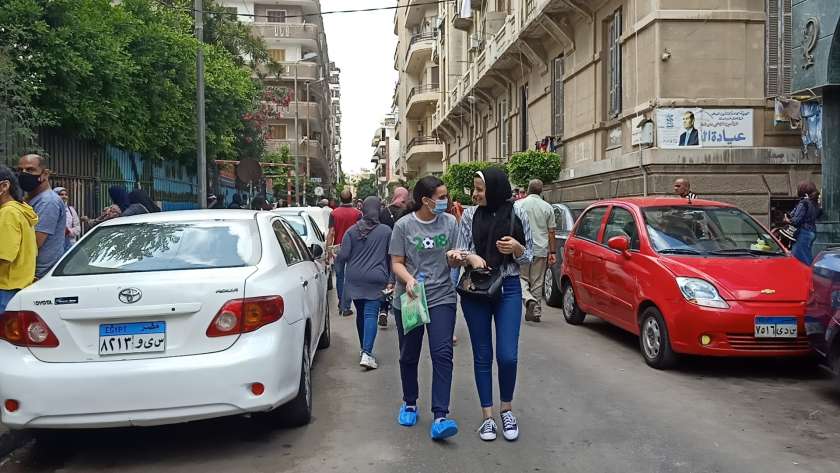 طالبات الثانوية العامة في الإسكندرية