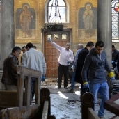 الكنيسة البطرسية بعد التفجير