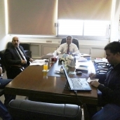 اجتماع الدكتور رجب عبد العظيم ومسئولى الزراعة