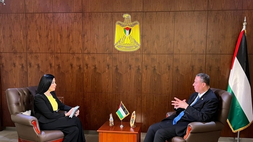 السفيير دياب اللوح، سفير فلسطين بالقاهرة
