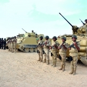 استعدادات لقوات الجيش للقضاء على البؤر الإرهابية فى سيناء