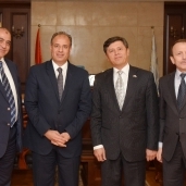 محافظ الإسكندرية يستقبل سفير أوزباكستان بالقاهرة