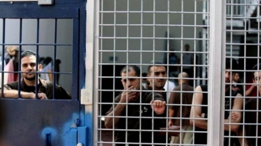 أسرى فلسطينيون في سجون الاحتلال الإسرائيلي-صورة ارشيفية