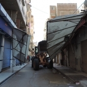 "أمن الإسكندرية" يشن حملة مكبرة للإزالة الإشغالات والتعديات