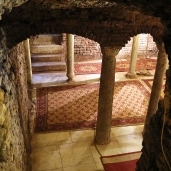 كنيسة «أبوسرجة» مبنية على الطراز الرومانى