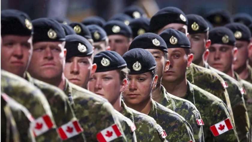 عناصر من الجيش الكندي
