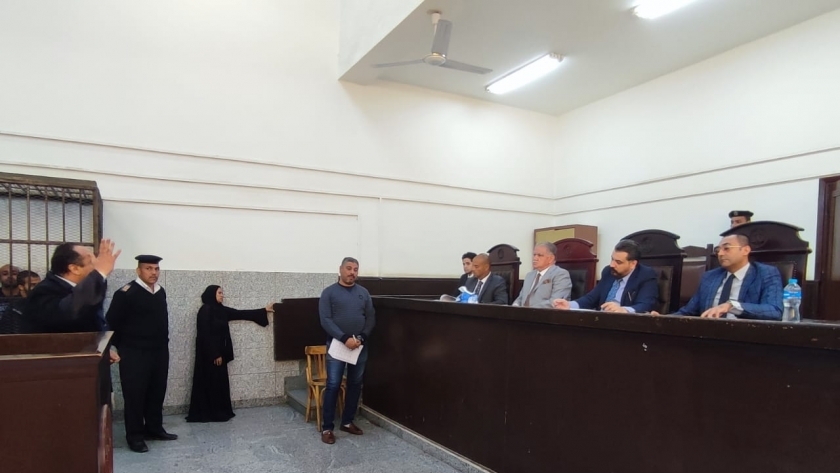 محكمة جنايات الفيوم برئاسة المستشار طلعت محمد قنديل