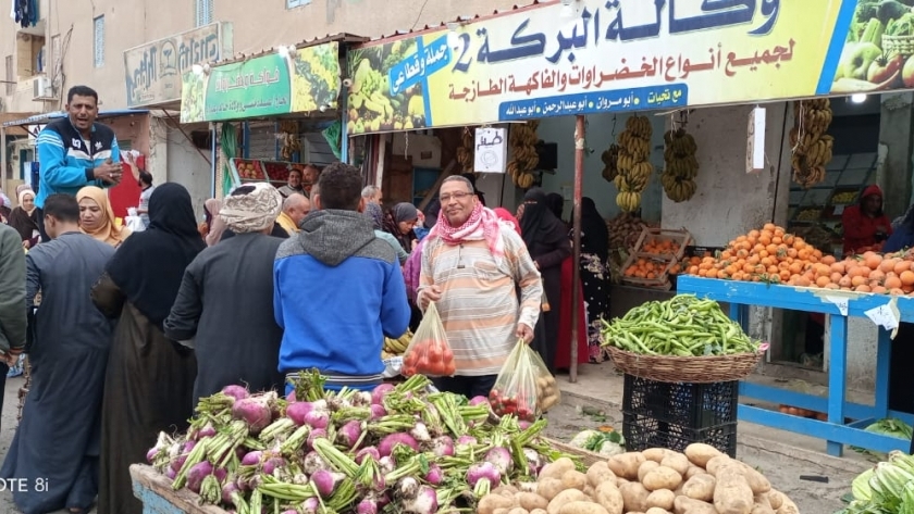 سوق بدر في مدينة طور سيناء