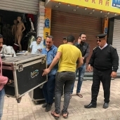 حملة مكبرة بنطاق حي شرق بالإسكندرية لإزالة الاشغالات والتعديات