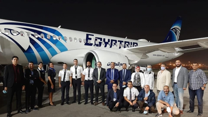 وصول الطائرة الـ 12 لمصر للطيران من طراز  A220-300