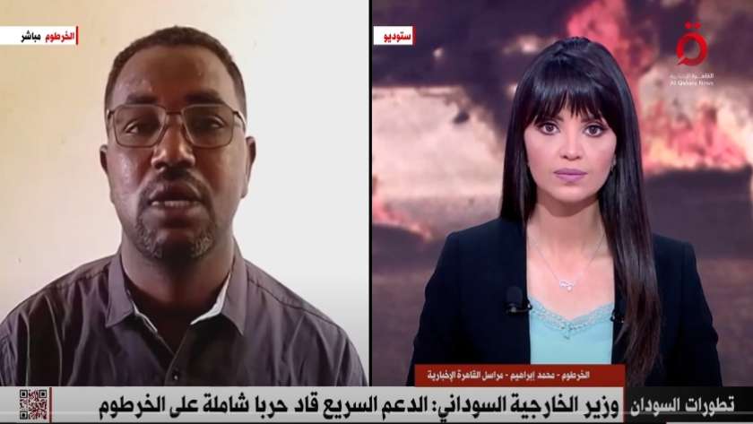 محمد إبراهيم مراسل «القاهرة الإخبارية» من الخرطوم